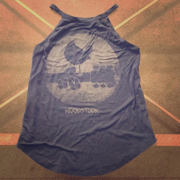 Tops - Woodstock graphic tank top